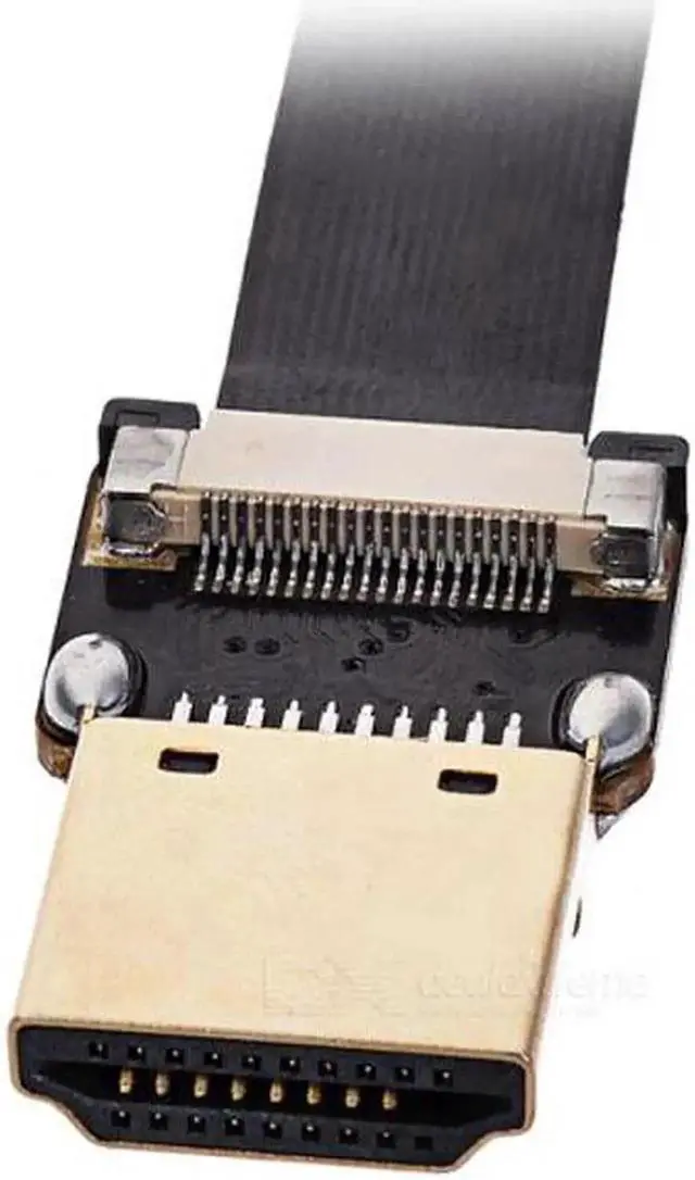 Alt view image 7 of 7 - Aomoproing HDMI Type A Male to HDMI Male HDTV FPC Flat Cable for FPV HDTV Multicopter Aerial Photography