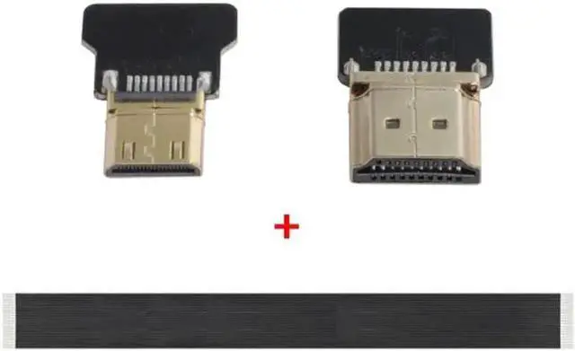 Main image of Aomoproing Mini HDMI Male to HDMI Male FPC Flat Cable 1080P for FPV HDTV Multicopter Aerial Photography