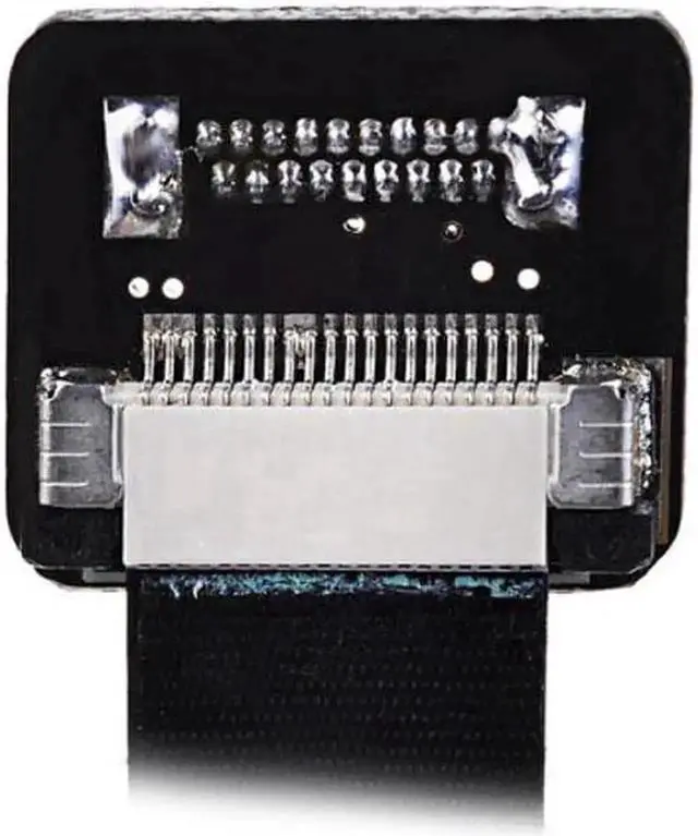 Alt view image 5 of 7 - Aomoproing 90 Degree Down Angled FPV Mini HDMI Male to HDMI Male FPC Flat Cable 20cm for FPV HDTV Multicopter Aerial Photography