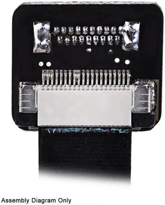 Alt view image 5 of 7 - Aomoproing Dual 90 Degree Right-Up Angled HDMI Type A Male to Male HDTV FPC Flat Cable for FPV HDTV Multicopter Aerial Photography