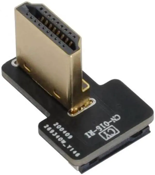 Main image of Aomoproing HDMI Type A Male Connector Right Angled 90 Degree for FPV HDTV Multicopter Aerial Photography