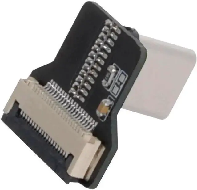 Main image of Aomoproing Type-C USB-C USB2.0 Male Right Angled Connector for FPV HDTV Multicopter Aerial Photography CP11B-500