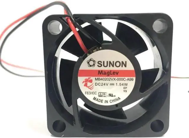 Main image of Aomoproing Sunon MB40202VX-000C-A99 4cm 4020 40X40X20mm Fan DC 24V 1.54W Server 3D Cooling Fan