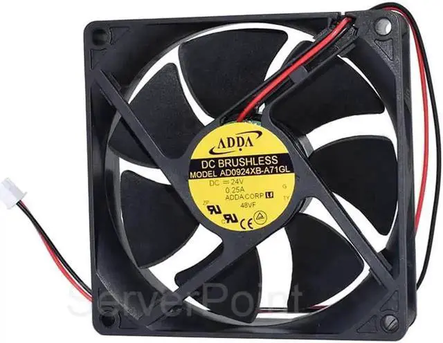 Main image of Aomoproing Well Tested AD0924XB-A71GL 24V 0.25A double ball axial fan For ADDA server cooling fan 92 * 92 * 25CM