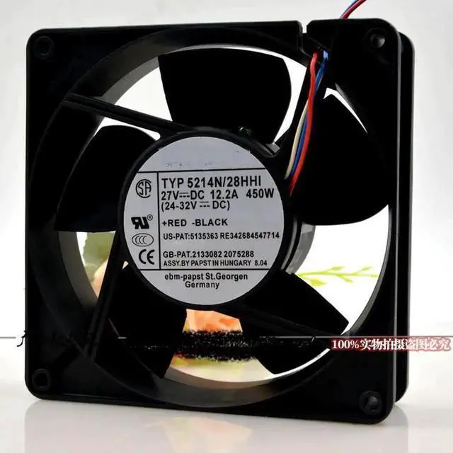 Main image of Aomoproing TYP 5214N 28HHI 27V 12738 temperature control fan inverter fan DC fan