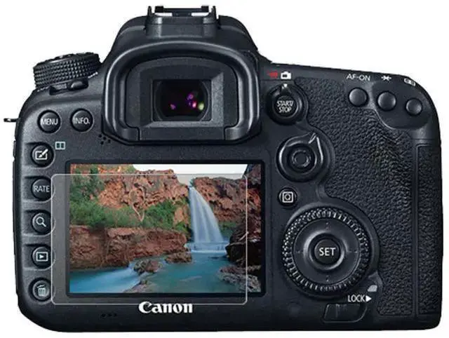 Main image of WISDUM ProOptic Glass Screen Protector for the 7D Mark II, 80D, 90D, T7I, 6D Mark II