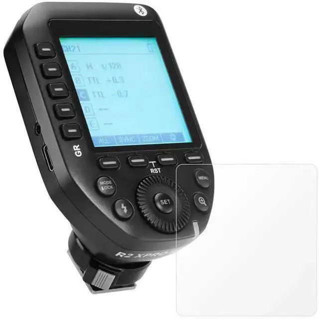 Main image of WISDUM ProOptic Glass Screen Protector Ultra for Flashpoint R2 XPro II Wireless Flash Trigger