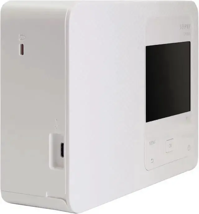 Alt view image 3 of 6 - WISDUM SELPHY CP1500 Compact Photo Printer (White) with 3x KP-108IN Selphy Color Ink 4x6 Paper Set 3115B001