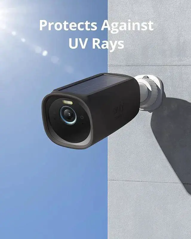 Alt view image 4 of 6 - WISDUM Eufy Security eufyCam 3 Skin (2-Pack) - Camera Protective Casing, Ideal for Outdoor Use, Easy Installation, Guards Against Rain