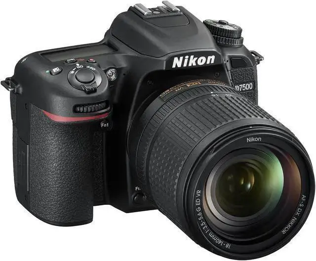 Alt view image 4 of 7 - WISDUM D7500 DSLR Camera with 18-140mm Lens