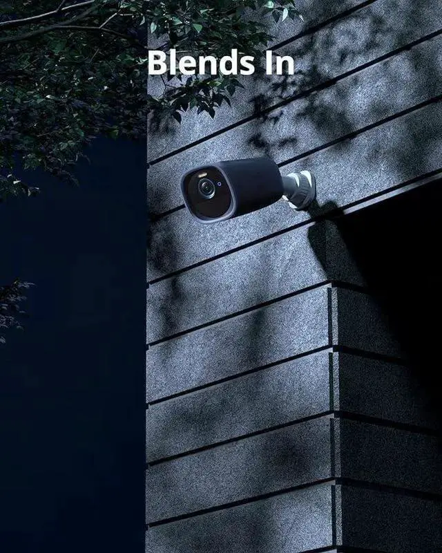 Alt view image 6 of 6 - WISDUM Eufy Security eufyCam 3 Skin (2-Pack) - Camera Protective Casing, Ideal for Outdoor Use, Easy Installation, Guards Against Rain