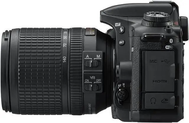 Alt view image 5 of 7 - WISDUM D7500 DSLR Camera with 18-140mm Lens
