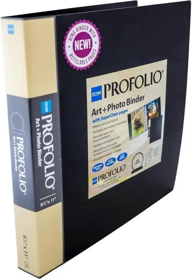 Alt view image 2 of 4 - WISDUM Itoya ProFolio Art + Photo Binder (8.5"x11")