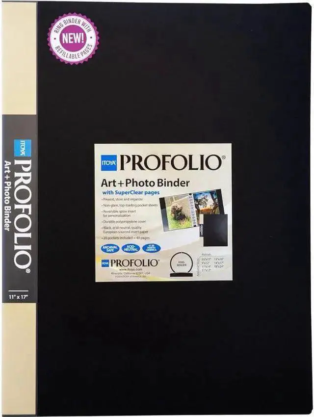 Main image of WISDUM Itoya ProFolio Art + Photo Binder (11"x17")