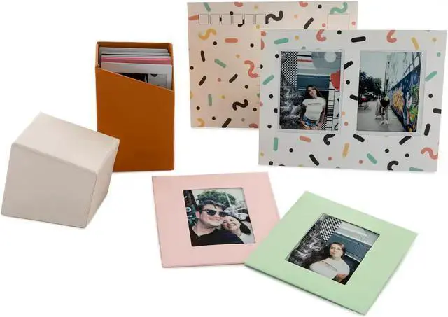 Alt view image 2 of 5 - WISDUM Focus Camera Instax Film Kit for Mini with 13 Frames and Storage Box