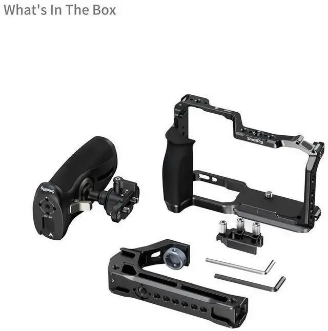 Alt view image 3 of 7 - WISDUM SmallRig Advanced Edition Cage Kit for ZR Camera, Black