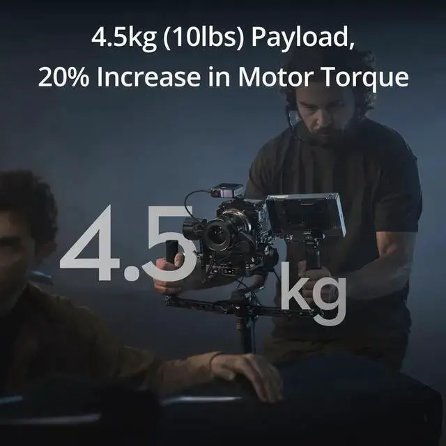 Alt view image 3 of 7 - WISDUM RS 4 Pro Gimbal Stabilizer