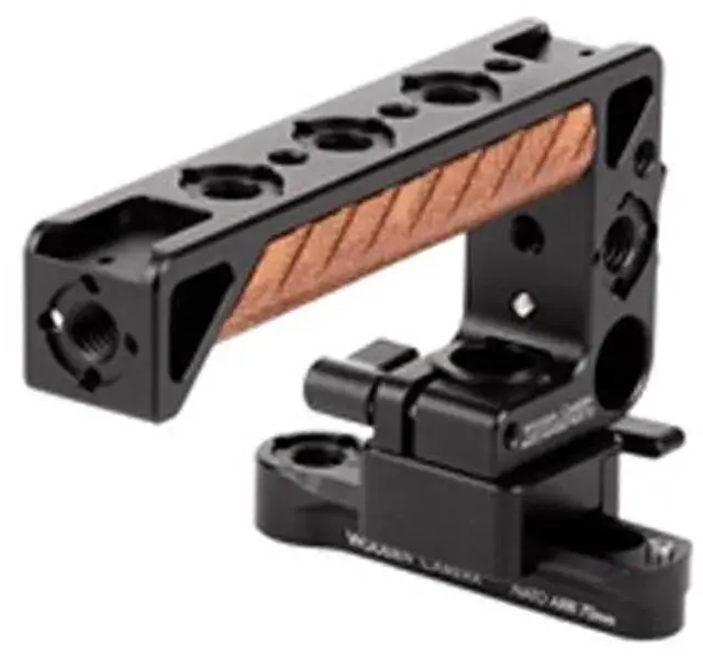Alt view image 2 of 4 - WISDUM Wooden Camera NATO Handle Plus V2 Kit, Includes NATO ARRI 70mm Rail and 1.67" Screw Channel