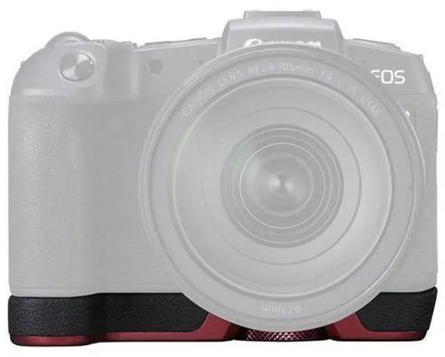 Alt view image 3 of 3 - WISDUM EG-E1 Extension Grip for EOS RP Mirrorless Camera, Red