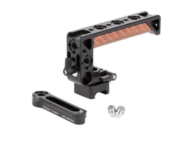 Alt view image 4 of 4 - WISDUM Wooden Camera NATO Handle Plus V2 Kit, Includes NATO ARRI 70mm Rail and 1.67" Screw Channel