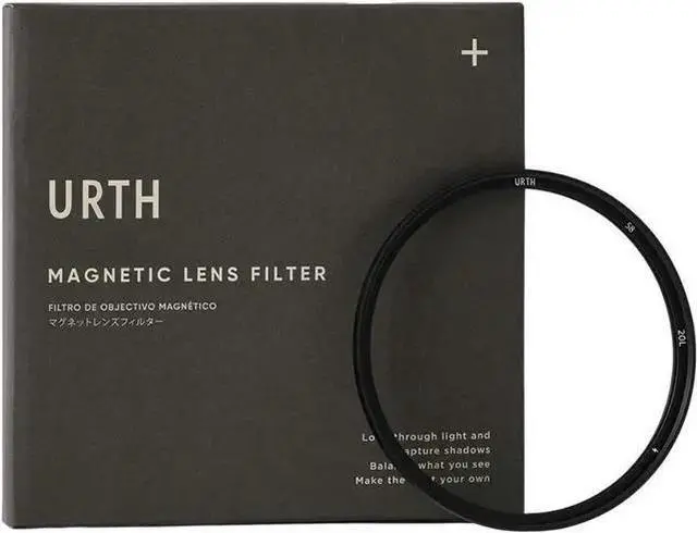 Main image of WISDUM Urth 58mm Magnetic UV German B270 Schott Optical Glass Lens Filter Plus+ (Black)