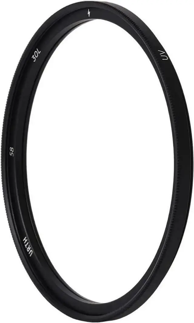 Alt view image 2 of 6 - WISDUM Urth 58mm Magnetic UV German B270 Schott Optical Glass Lens Filter Plus+ (Black)