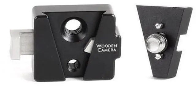 Main image of WISDUM Wooden Camera V-Lock Base Station and Wedge Kit (ARRI Accessory Mount 3/8-16)