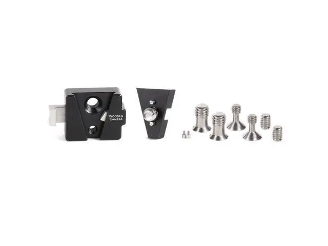 Alt view image 2 of 2 - WISDUM Wooden Camera V-Lock Base Station and Wedge Kit (ARRI Accessory Mount 3/8-16)