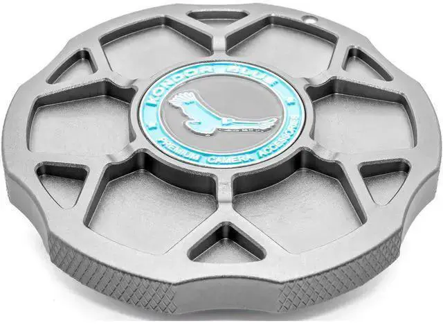 Alt view image 3 of 5 - WISDUM Kondor Blue Aluminum Body Cap for RF Mount Cameras, Space Gray