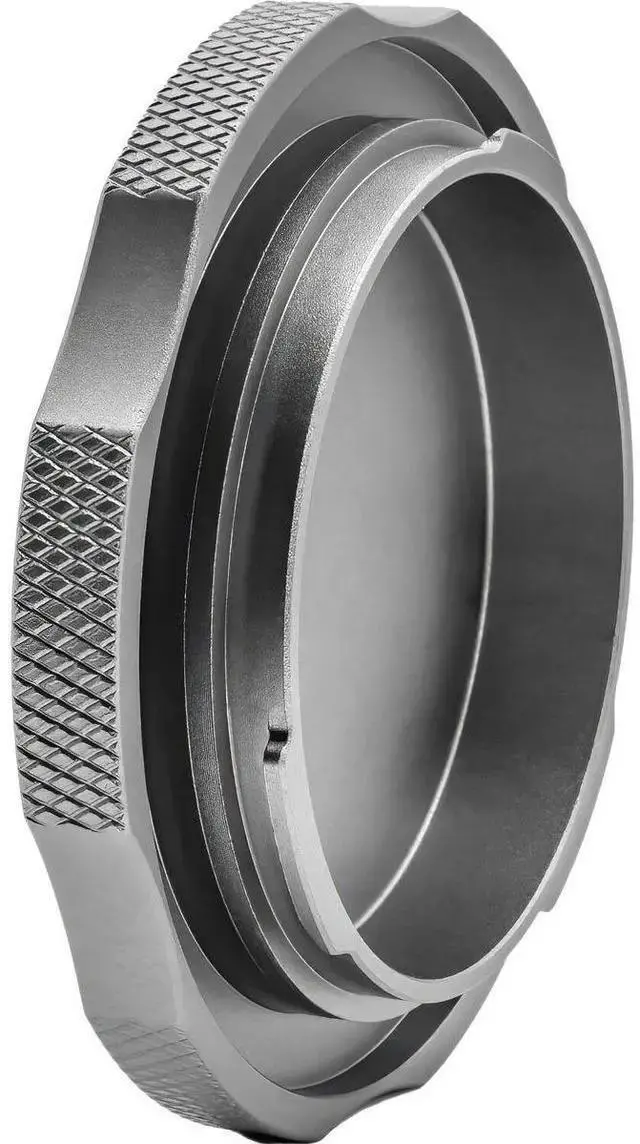 Alt view image 5 of 5 - WISDUM Kondor Blue Aluminum Body Cap for RF Mount Cameras, Space Gray