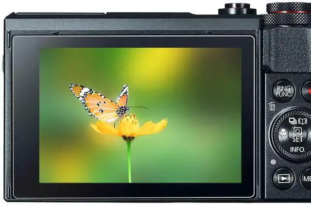 Alt view image 3 of 5 - WISDUM ProOptic Glass Screen Protector for the PowerShot G7 X III Digital Camera
