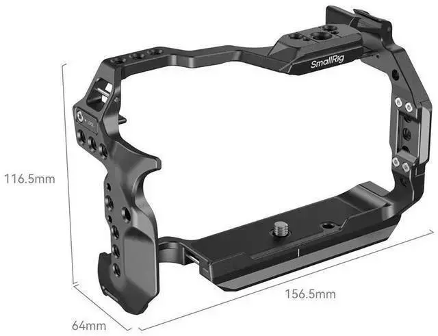 Alt view image 3 of 7 - WISDUM SmallRig HawkLock Quick Release Cage for EOS R6 Mark II Camera