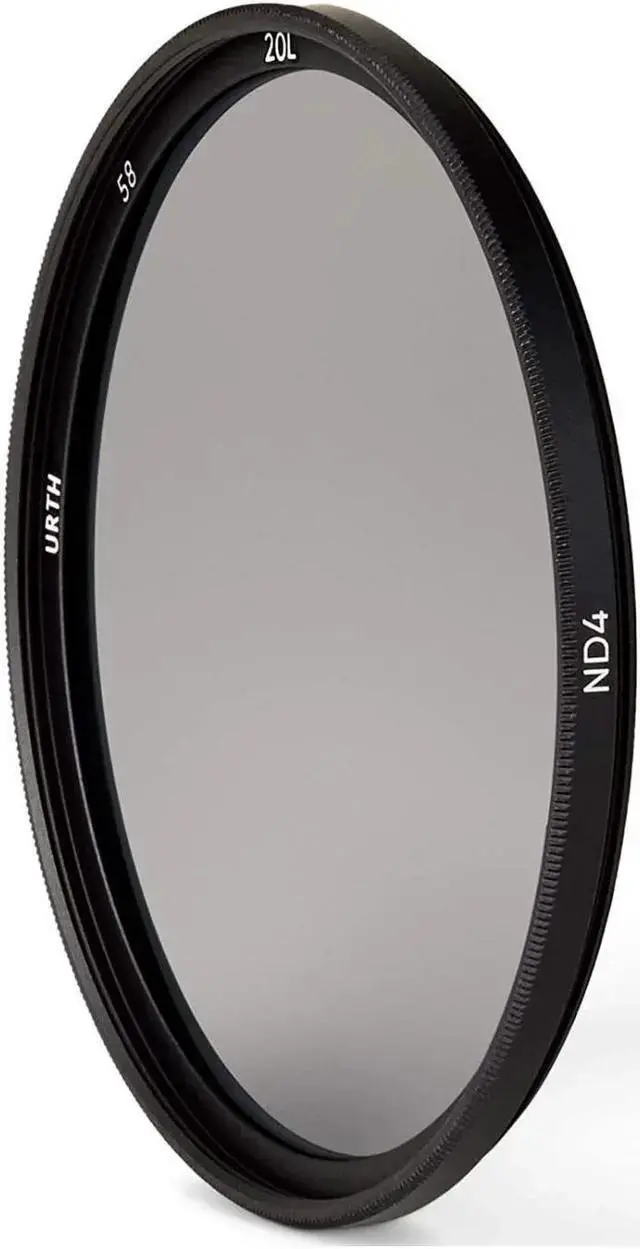 Alt view image 2 of 7 - WISDUM Urth 58mm ND4 2 Stop Nano-Coating Circular Lens Filter Plus with Ultra-Slim Rim