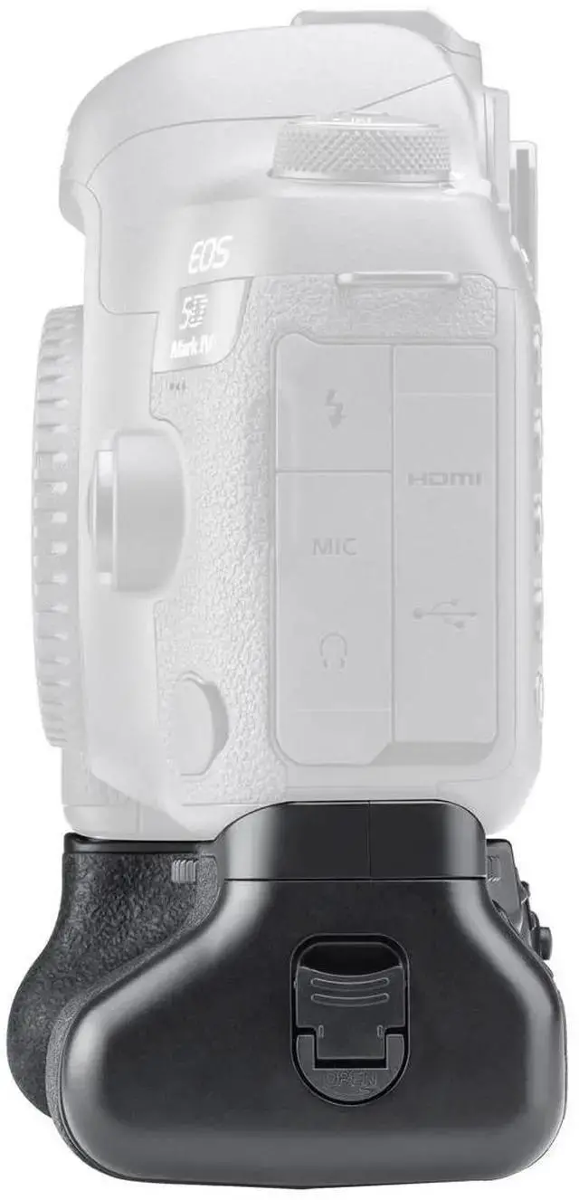 Alt view image 4 of 7 - WISDUM Green Extreme BG-E20 Battery Grip for EOS 5D Mark IV DSLR Camera (Replacement for BG-E20)