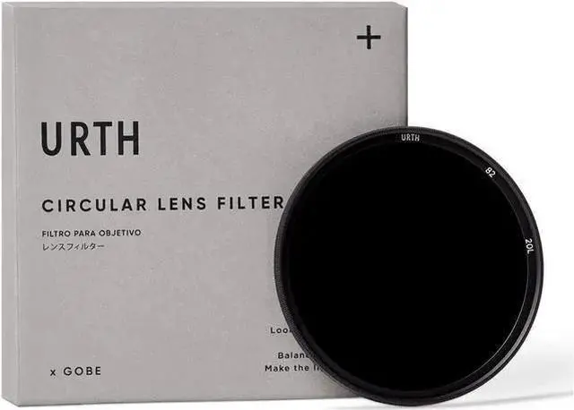 Alt view image 3 of 7 - WISDUM Urth 82mm ND1000 10 Stop 20 Layers Nano Coating Ultra-Slim Rim Lens Filter Plus+