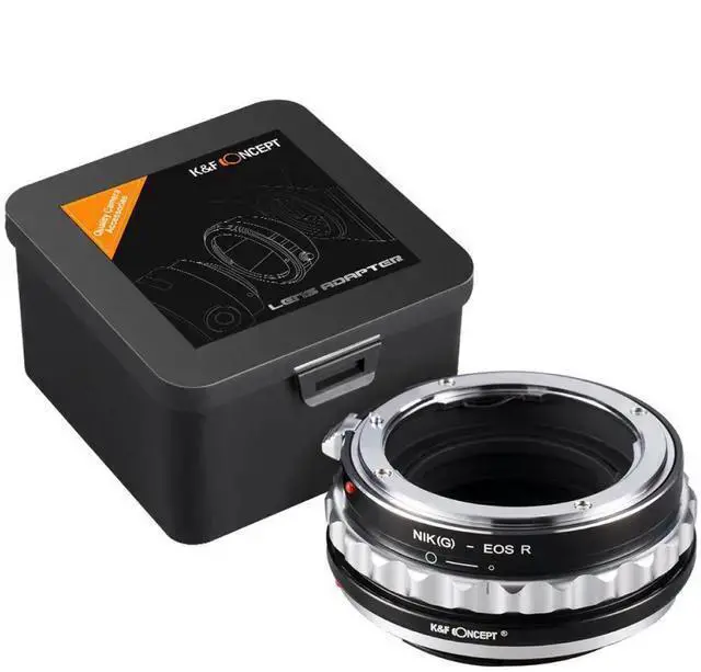 Alt view image 2 of 6 - WISDUM K&F Concept G Lenses to EOS R Lens Mount Adapter