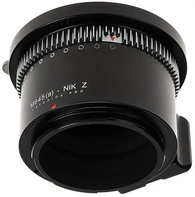 Alt view image 3 of 4 - WISDUM Fotodiox Pro Lens Mount Adapter for Mamiya 645 (M645) Mount AF/AF-D Lenses to Z-Mount Mirrorless Camera Bodies
