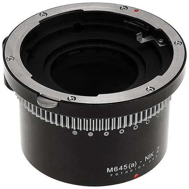 Alt view image 2 of 4 - WISDUM Fotodiox Pro Lens Mount Adapter for Mamiya 645 (M645) Mount AF/AF-D Lenses to Z-Mount Mirrorless Camera Bodies