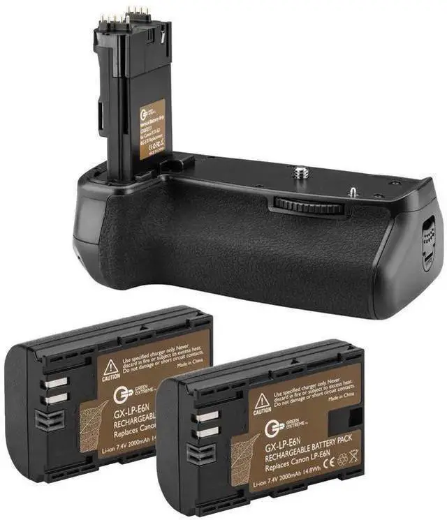 Main image of WISDUM Green Extreme BG-E13 Battery Grip for EOS 6D DSLR Camera