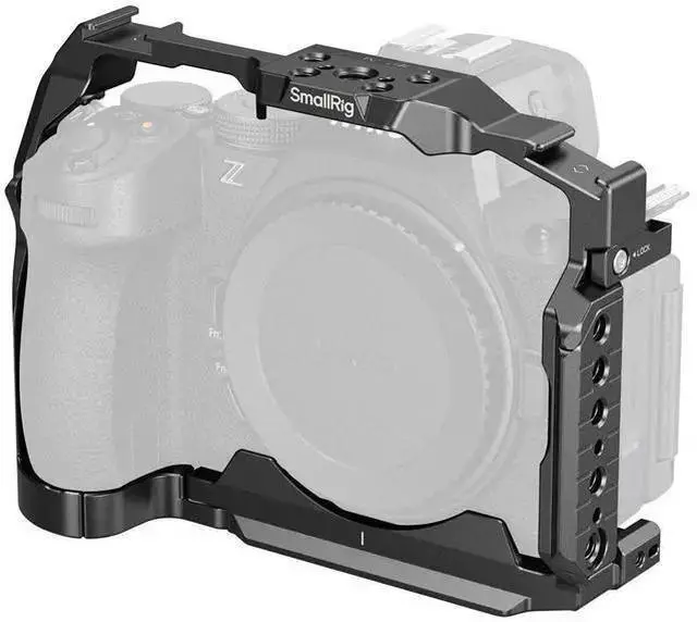 Main image of WISDUM SmallRig Full Camera Cage for Z5, Z5II, Z6, Z6II, Z7, Z7II Cameras, Black