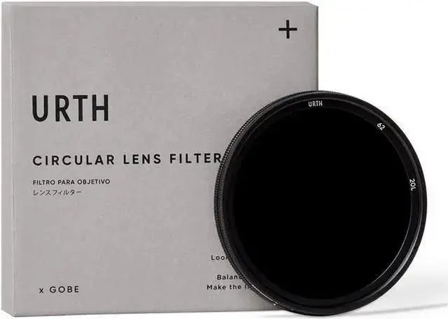 Main image of WISDUM Urth 62mm ND64-1000 (6-10 Stop) Ultra-Slim Variable Circular Lens Filter Plus+
