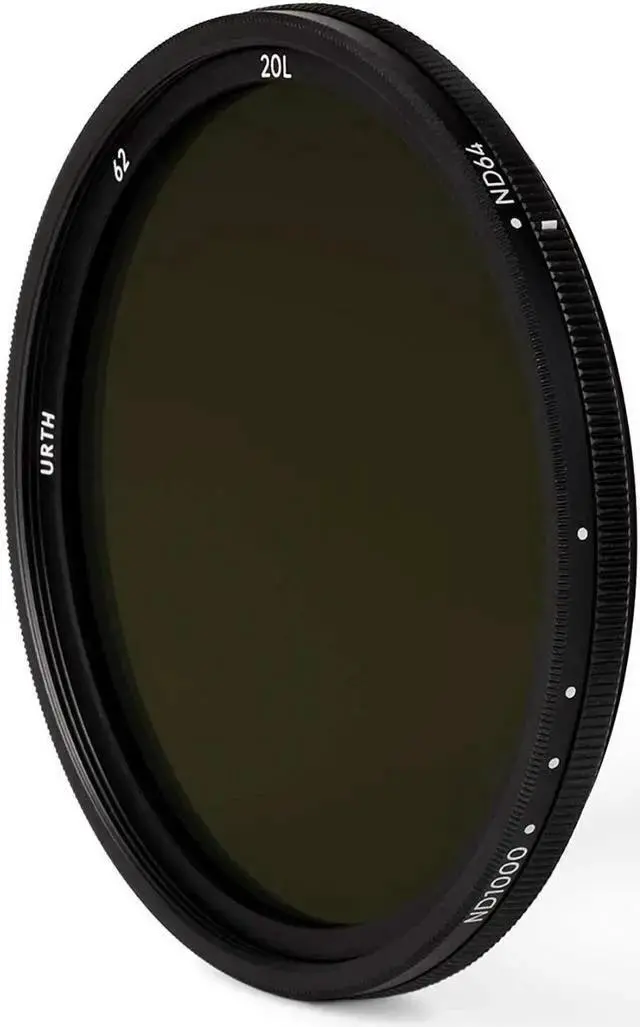 Alt view image 2 of 7 - WISDUM Urth 62mm ND64-1000 (6-10 Stop) Ultra-Slim Variable Circular Lens Filter Plus+