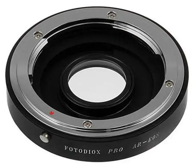 Alt view image 2 of 6 - WISDUM Fotodiox Pro Lens Mount Adapter for Konica Auto-Reflex (AR) SLR Lens to EOS (EF, EF-S) Mount D/SLR Camera Body
