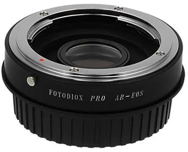 Alt view image 6 of 6 - WISDUM Fotodiox Pro Lens Mount Adapter for Konica Auto-Reflex (AR) SLR Lens to EOS (EF, EF-S) Mount D/SLR Camera Body
