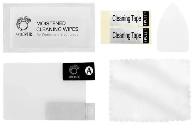 Alt view image 5 of 6 - WISDUM ProOptic Glass LCD Screen Protector Kit for EOS R3, R5