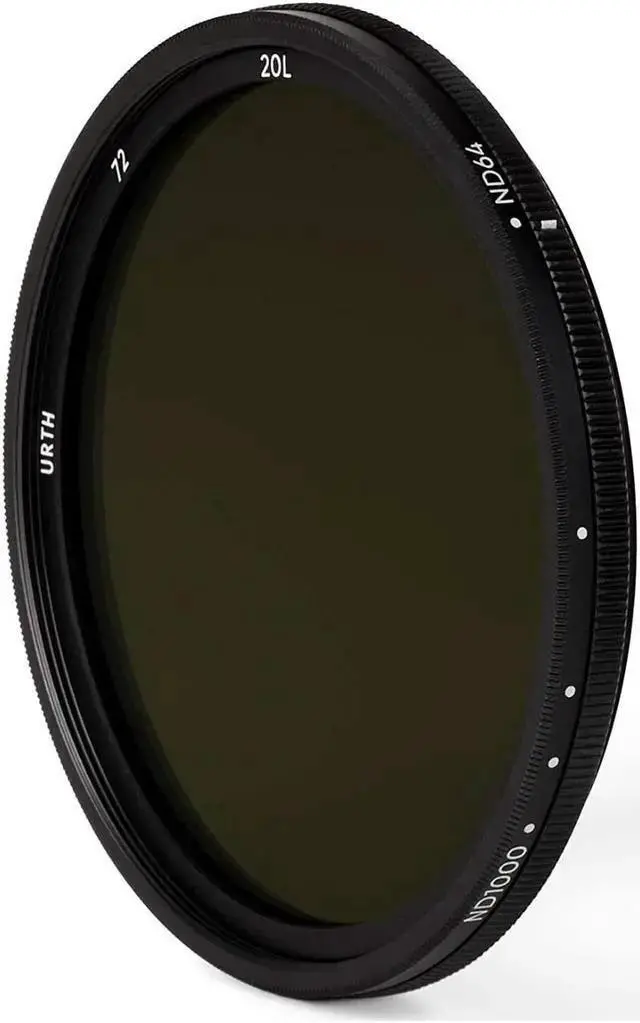 Alt view image 2 of 7 - WISDUM Urth 72mm ND64-1000 (6-10 Stop) Ultra-Slim Variable Circular Lens Filter Plus+
