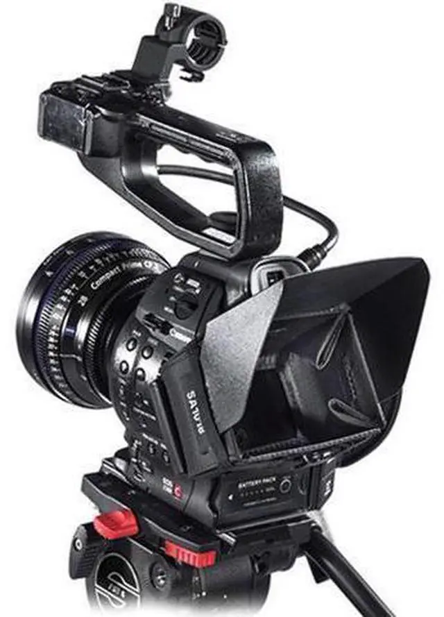Alt view image 4 of 4 - WISDUM Sachtler SA1018 Mini Hood for EOS C100 Camera