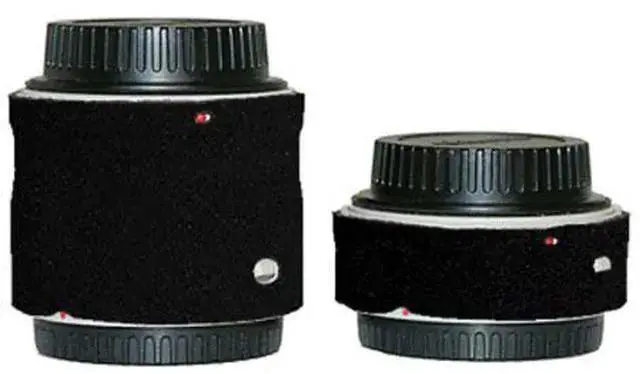 Main image of WISDUM LensCoat Lens Cover for the 1.4x and 2x Tele Extender Set - Black