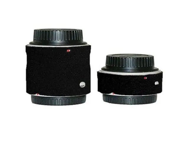 Alt view image 2 of 2 - WISDUM LensCoat Lens Cover for the 1.4x and 2x Tele Extender Set - Black