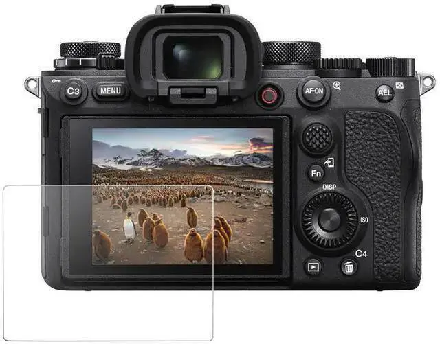 Main image of WISDUM ProOptic Glass Screen Protector for FX3, a1, a7 II, a7 III, a7R IV, a9, RX10 & RX100 Series Camera